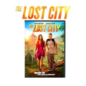 The Lost City DVD 2022 Comedy Movie Sandra Bullock Channing Tatum Daniel Radclif